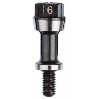 Захващаща цанга BOSCH със затягаща гайка, 6 mm
